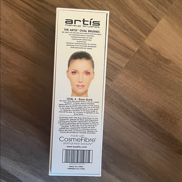 NIB Artis Rose Gold Oval 4 Brush - Picture 5 of 8